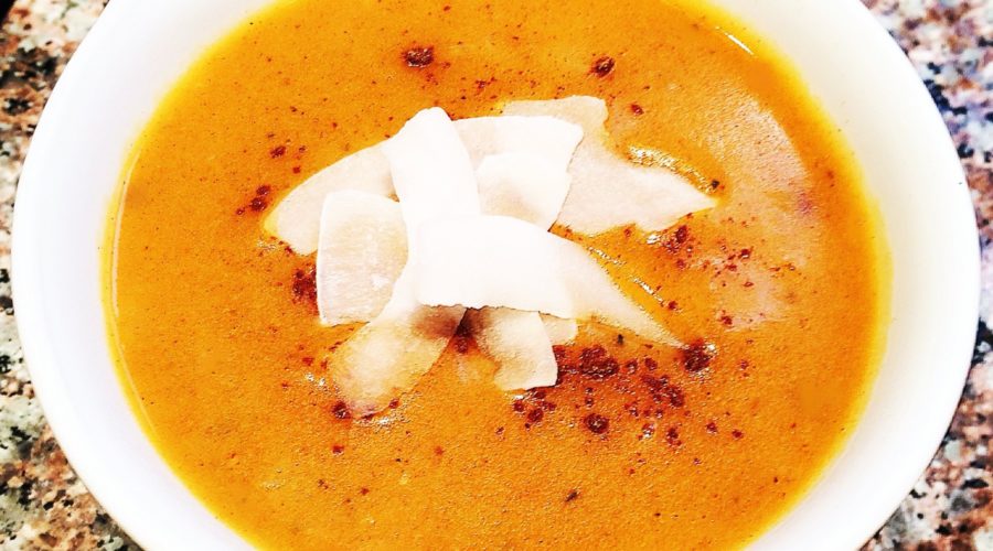 Simple Spiced Pumpkin Soup