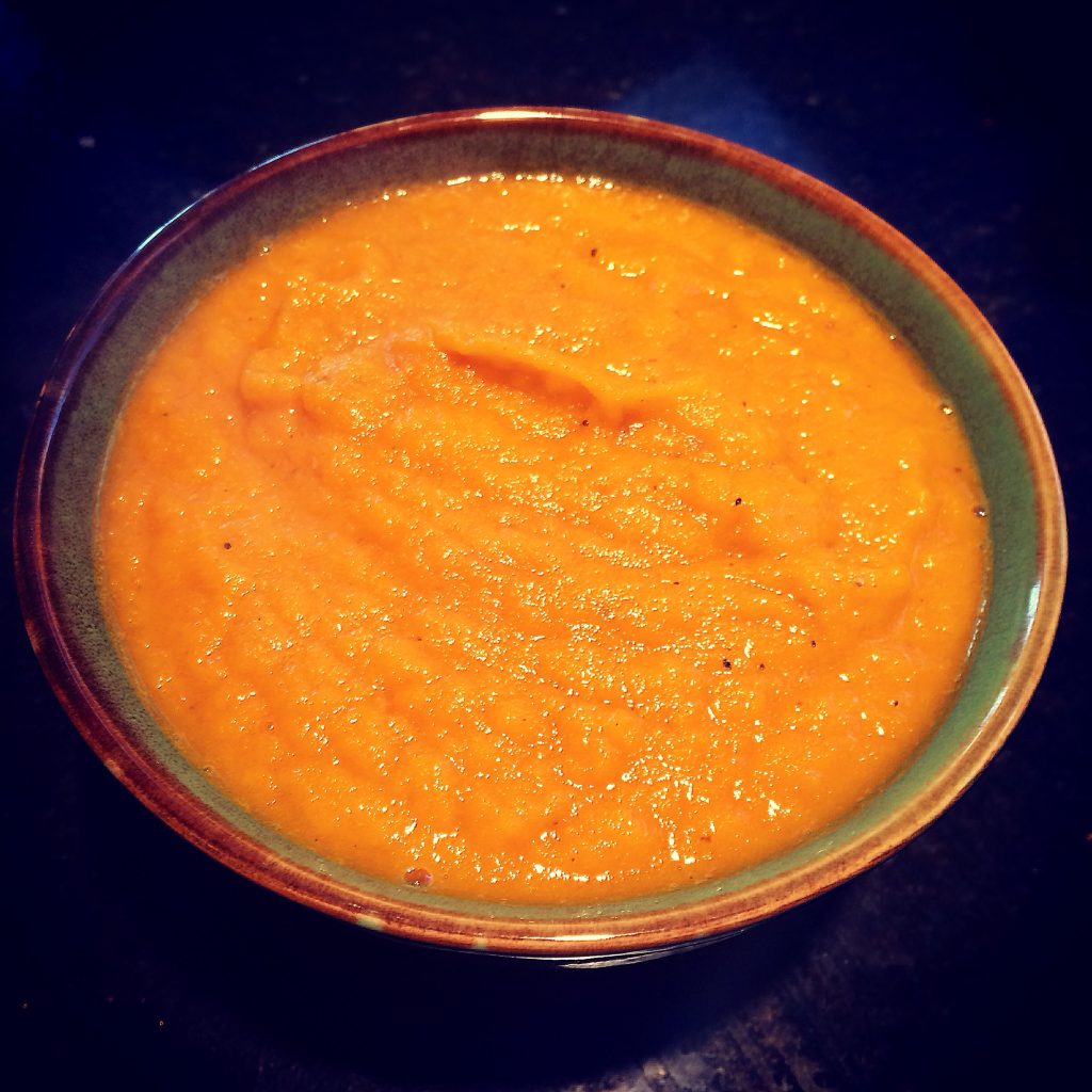 carrot ginger apple soup