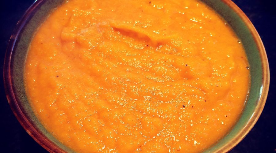 carrot ginger apple soup