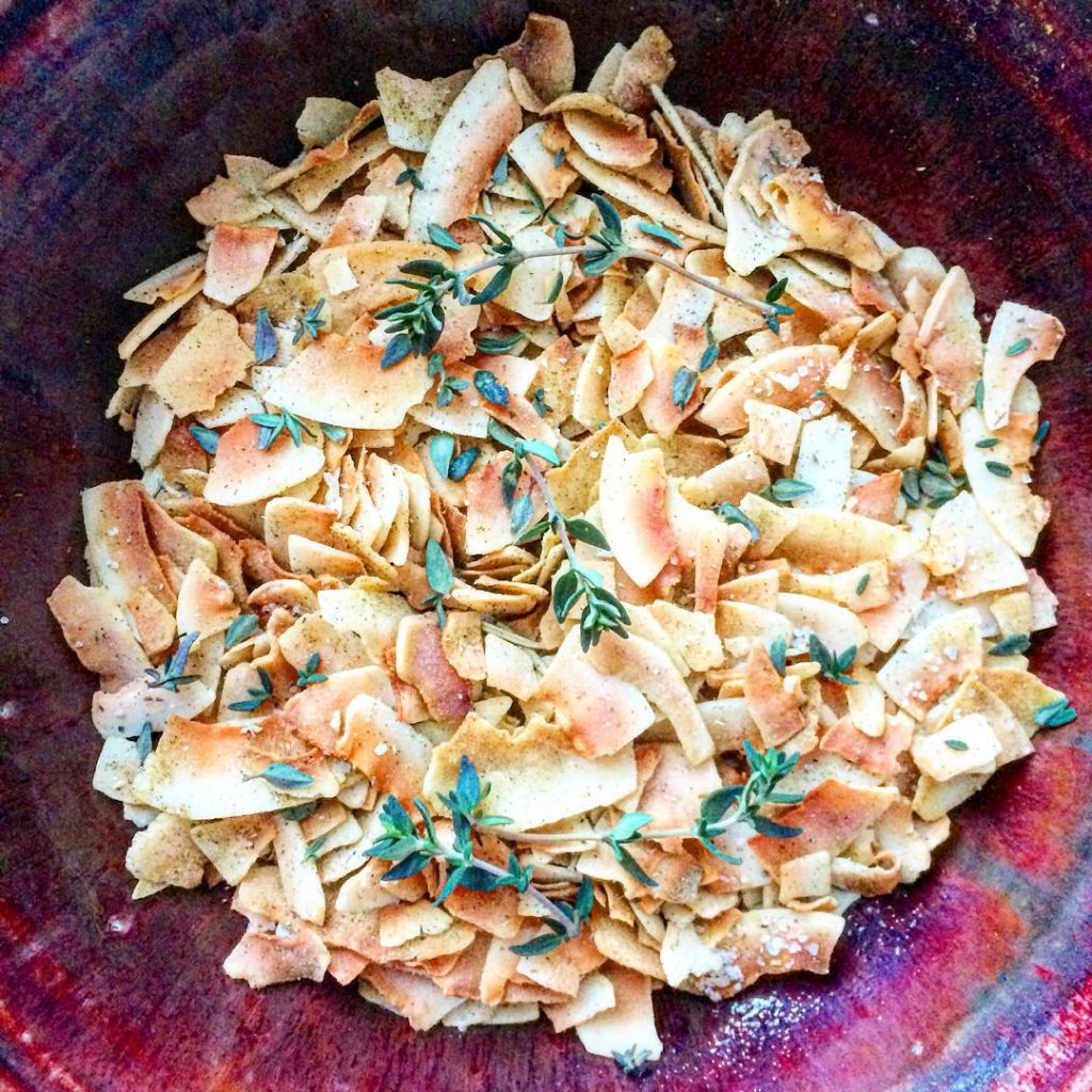 Herb Roasted Coconut Chips