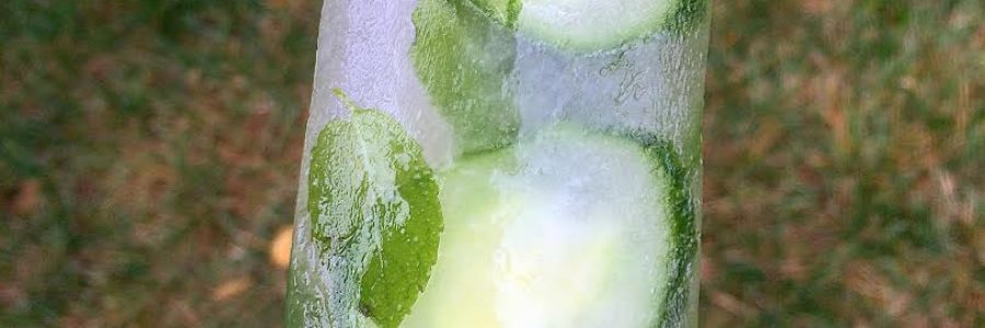 Cucumber Mint Ice Pops