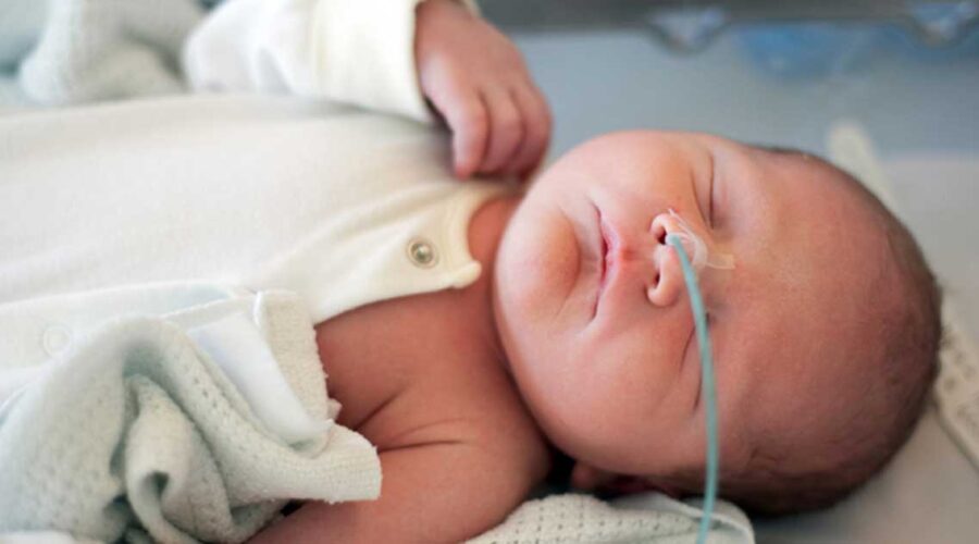 Glyphosate in infant feeding tube